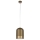 Jupiter 1648 - Chandelier on a string DIXON 1xE27/60W/230V brass/white