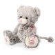 Kaloo - Plush toy with melody ROUGE bear