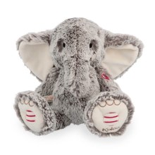 Kaloo - Plush toy with melody ROUGE elephant