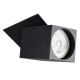 Recessed spotlight CHIRO 1xGU10/35W/230V black