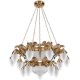 Kemar OW150 - Chandelier OURO EAGLE 15xE27/60W/230V + 6xE27/100W/230V