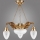 Kemar OW30 - Chandelier OURO EAGLE 3xE27/60W + 1xE27/100W/230V
