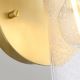 Kichler -  Bathroom wall light BRAELYN 1xE27/40W/230V IP44 golden