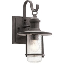 Kichler - Outdoor wall light RIVERWOOD 1xE27/60W/230V IP44 anthracite