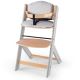 KINDERKRAFT - Baby dining chair with upholstery ENOCK grey