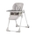 KINDERKRAFT - Baby dining chair YUMMY grey