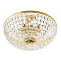 Kolarz 960.18K.3 - Crystal chandelier on a pole VALERIE 8xE14/40W/230V 24K gold