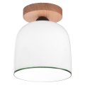 Kolarz A1352.11.G - Surface-mounted chandelier NONNA 1xE27/60W/230V oak/white/green
