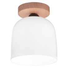 Kolarz A1352.11.W - Surface-mounted chandelier NONNA 1xE27/60W/230V oak/white