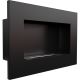 Kratki - Built-in BIO fireplace 40x60 cm 2kW black