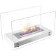 Kratki - BIO fireplace 40,2x70 cm 2kW white