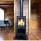 Kratki - Steel fireplace 7kW 150mm