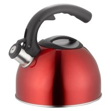 Lamart - Kettle 2 l red/stainless steel