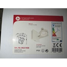 Lampenwelt - LED Wall light 1xGU10/5W/230V
