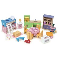 Le Toy Van - Complete set of dollhouse furniture Starter