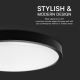 LED Bathroom ceiling light LED/36W/230V 6500K IP44 black