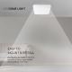 LED Bathroom ceiling light LED/48W/230V 6500K IP44 white