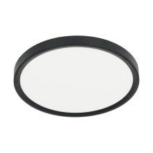 LED Bathroom ceiling light MAQ LED/24W/230V 3000/4000/6500K IP40 black