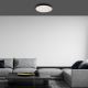 LED Bathroom ceiling light with a sensor MAYA LED/13W/230V IP44 black