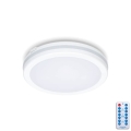 LED Bathroom ceiling light with sensor LED/12W/230V 3000/4000/6500K IP65 d. 20 cm white + remote control