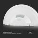 LED Bathroom wall light with sensor SAMSUNG CHIP LED/10W/230V 4000K IP54 white