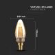 LED Bulb FILAMENT E14/2W/230V 1800K Art Edition