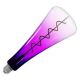 LED Bulb FILAMENT SHAPE T110 E27/5W/230V 1800K purple