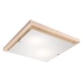 LED Ceiling light 1xLED/24W/230V beech - FSC certified