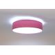 LED Ceiling light GALAXY LED/24W/230V d. 44 cm pink/silver