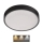 LED Ceiling light NEXXO LED/28,5W/230V 3000/3500/4000K d. 30 cm black
