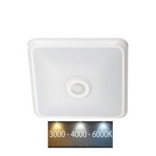 LED Ceiling light with sensor SAMSUNG CHIP LED/12W/230V 3000/4000/6000K white