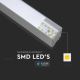 LED Chandelier on a string SAMSUNG CHIP LED/40W/230V 4000K silver