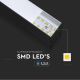 LED Chandelier on a string SAMSUNG CHIP LED/40W/230V 6400K black