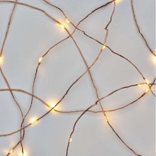 LED Christmas chain 20xLED/2,4m warm white
