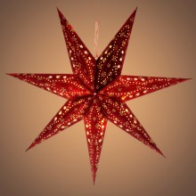 LED Christmas decoration LED/3xAA star red