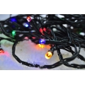 LED Christmas outdoor chain 100xLED/8 functions IP44 13m multicolor