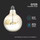 LED Decorative light bulb FILAMENT G125 E27/5W/230V 2200K