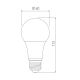 LED Dimmable bulb A60 E27/10W/230V 3000K