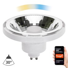 LED Dimmable bulb AR111 GU10/10W/230V 3000-6500K Wi-Fi Tuya white 30°