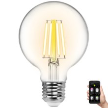 LED Dimmable bulb FILAMENT G80 E27/6W/230V 2700-6500K Wi-Fi - Aigostar