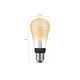 LED Dimmable bulb Philips Hue WHITE FILAMENT ST64 E27/7W/230V 2100K