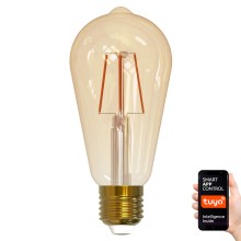 LED Dimmable bulb VINTAGE ST64 E27/5,5W/230V 1800-2700K Wi-fi Tuya