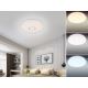 LED Dimmable ceiling light LED/150W/230V + remote control