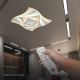 LED Dimmable ceiling light LED/75W/230V 3000-6500K + remote control