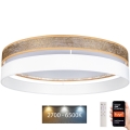 LED Dimmable ceiling light LIMA LED/36W/230V 2700-6500K Wi-Fi Tuya + remote control white/gold