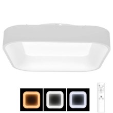 LED Dimmable ceiling light NEST LED/40W/230V 3000-6500K white + remote control