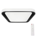 LED Dimmable ceiling light QUADRO LED/66W/230V 3000-6000K white/black + remote control
