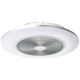LED Dimmable ceiling light with a fan ARIA LED/38W/230V 3000-6000K silver + remote control