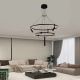 LED Dimmable chandelier on a string LED/140W/230V 3000-6500K + remote control