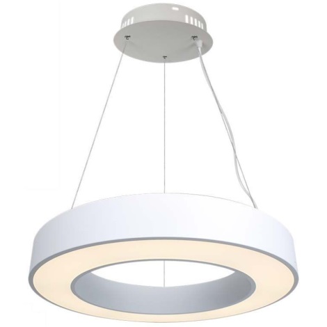 LED Dimmable chandelier on a string LED/50W/230V 4000K d. 60 cm white